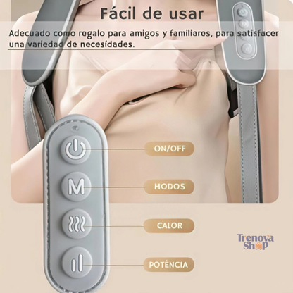 Masajeador Cervical Profesional con Terapia Infrarroja