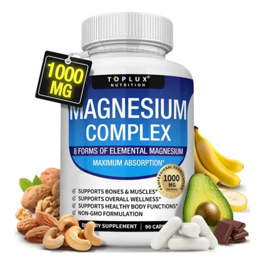 Magnesium Complex — 8 Formas de Magnesio para Sueño, Energía y Bienestar Total