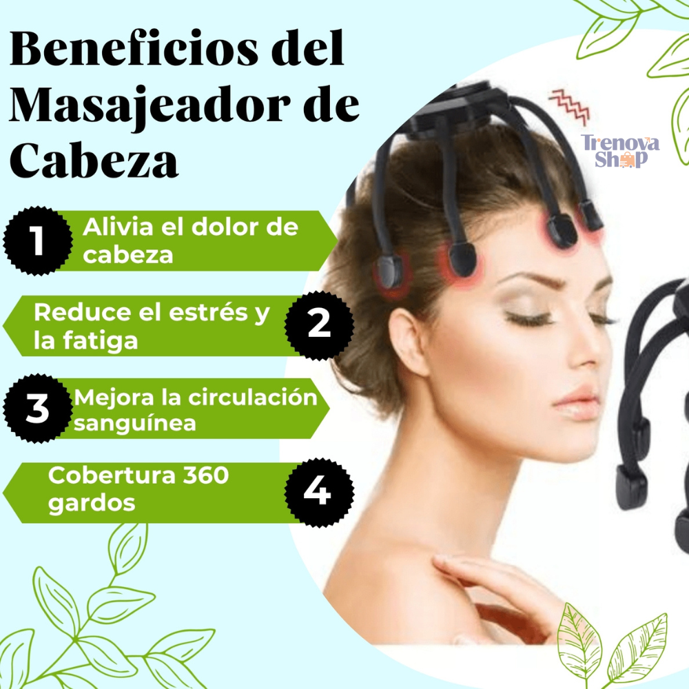 Masajeador de Cabeza Eléctrico