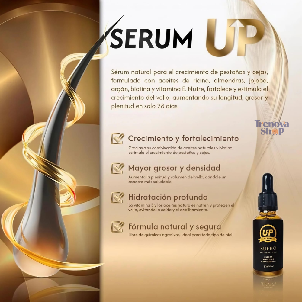 Sérum UP Activador de Pestañas y Cejas