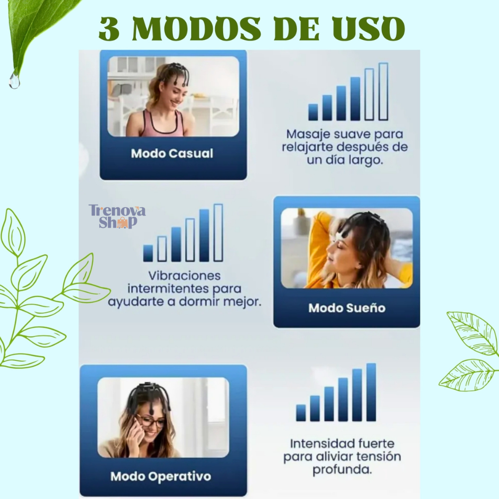 Masajeador de Cabeza Eléctrico